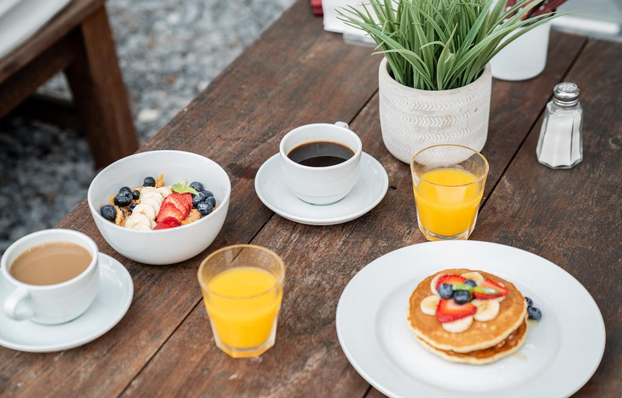 Casagrande Hotel & Beach Club José Ignacio Eksteriør billede A breakfast at the restaurant