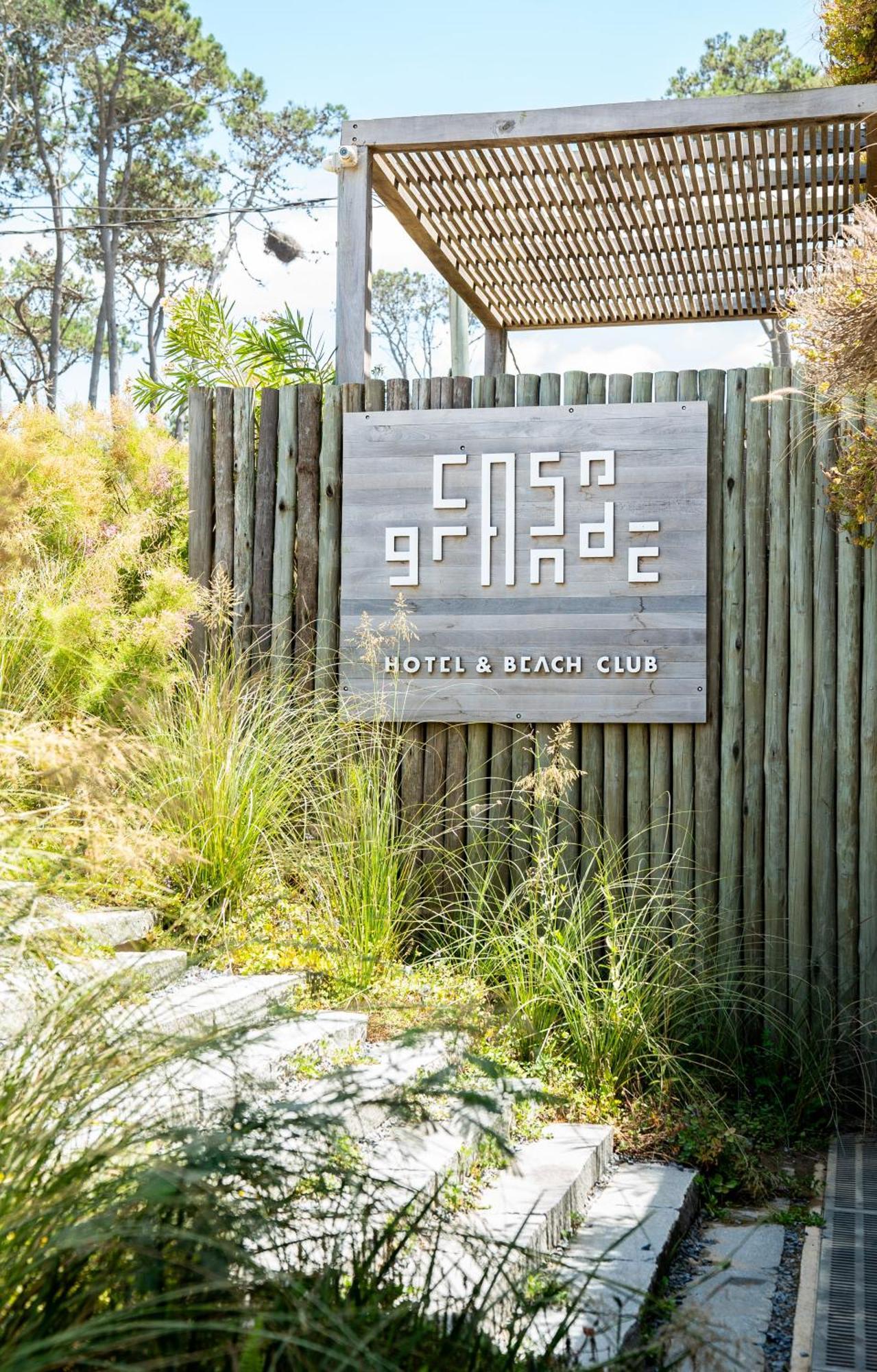 Casagrande Hotel & Beach Club José Ignacio Eksteriør billede Entrance sign